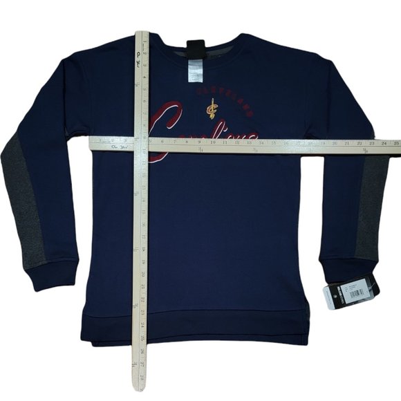 Women's in The Mix Long Sleeve Crew Top 9K2GJBAR8-CAV (Size Juniors US 3/5) - Picture 10 of 10